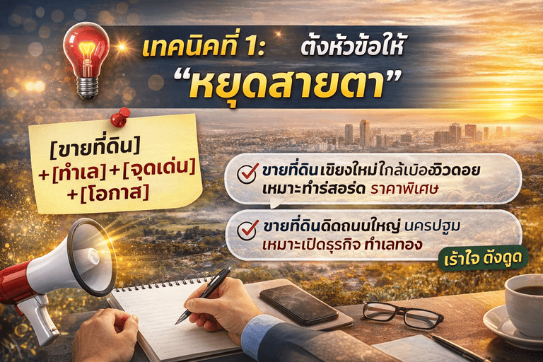 วิธีขายที่ดิน