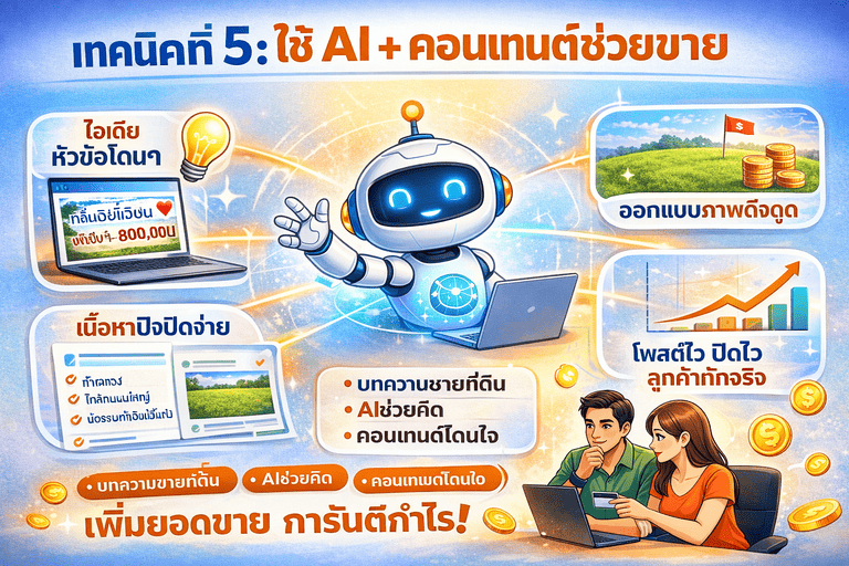 ลงประกาศขายที่ดิน