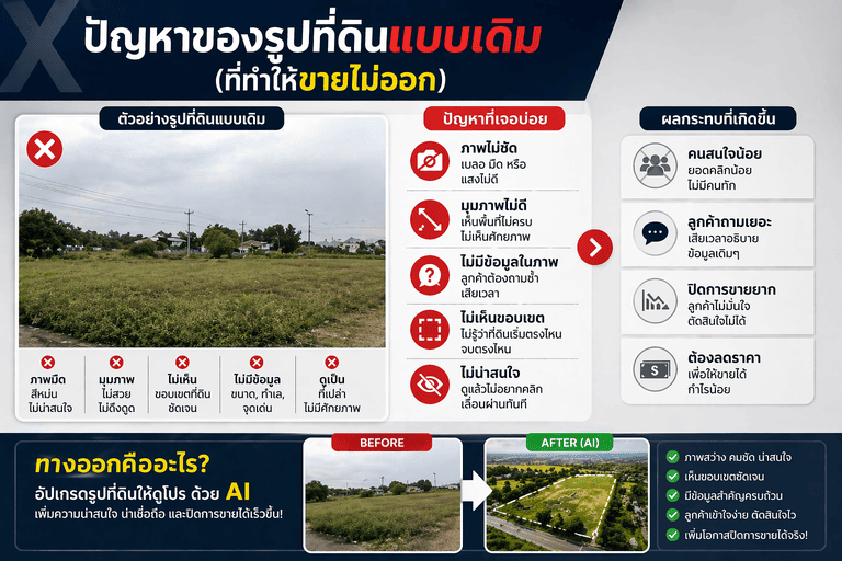 เทคนิคขายที่ดิน