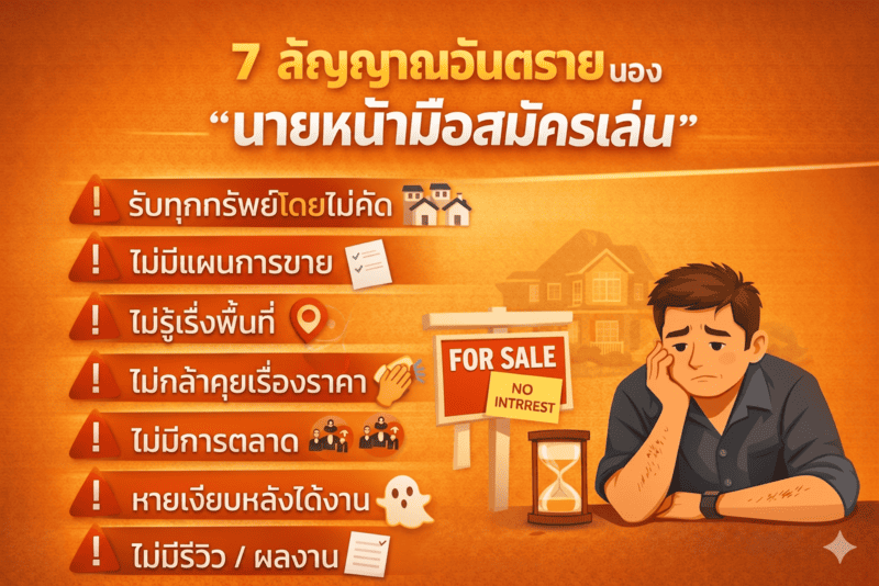 ขายที่ดินผ่านนายหน้า