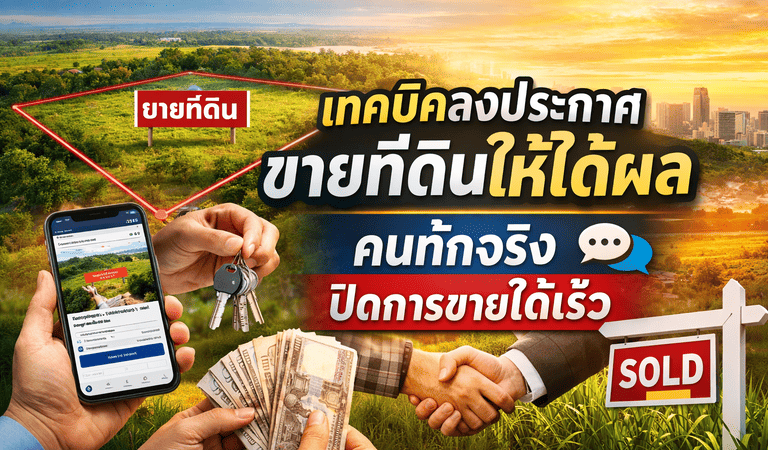 วิธีขายที่ดิน