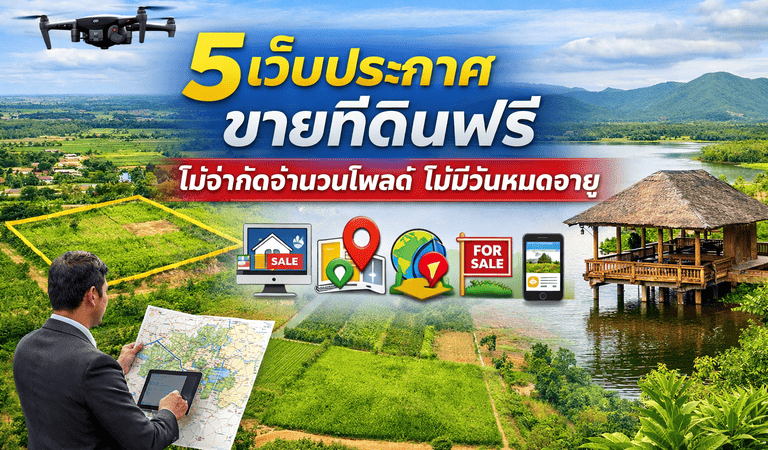 เว็บลงประกาศขายที่ดินฟรี