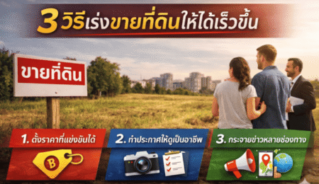 ขายที่ดินไม่ได้สักที่